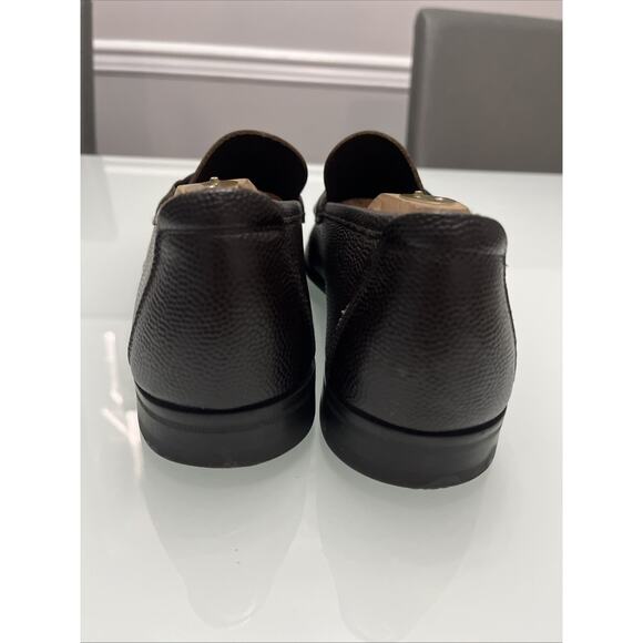 Salvatore Ferragamo ‘Regal’ Classic Gancini Loafers, Brown 8.5 D - Picture 4 of 5